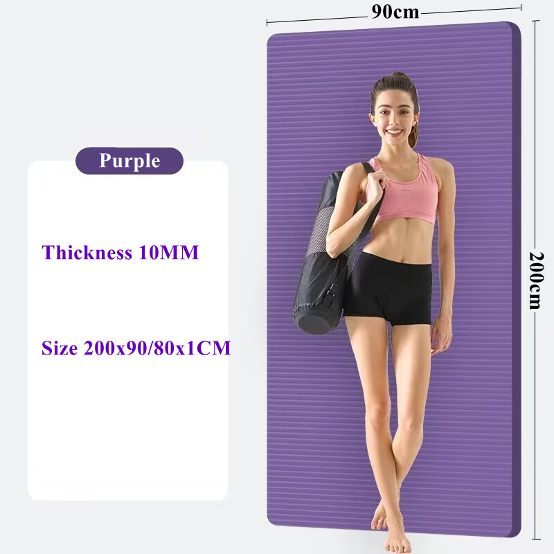 Pilates Yoga For Beginners - Tapis de yoga antidérapant écologique pliable