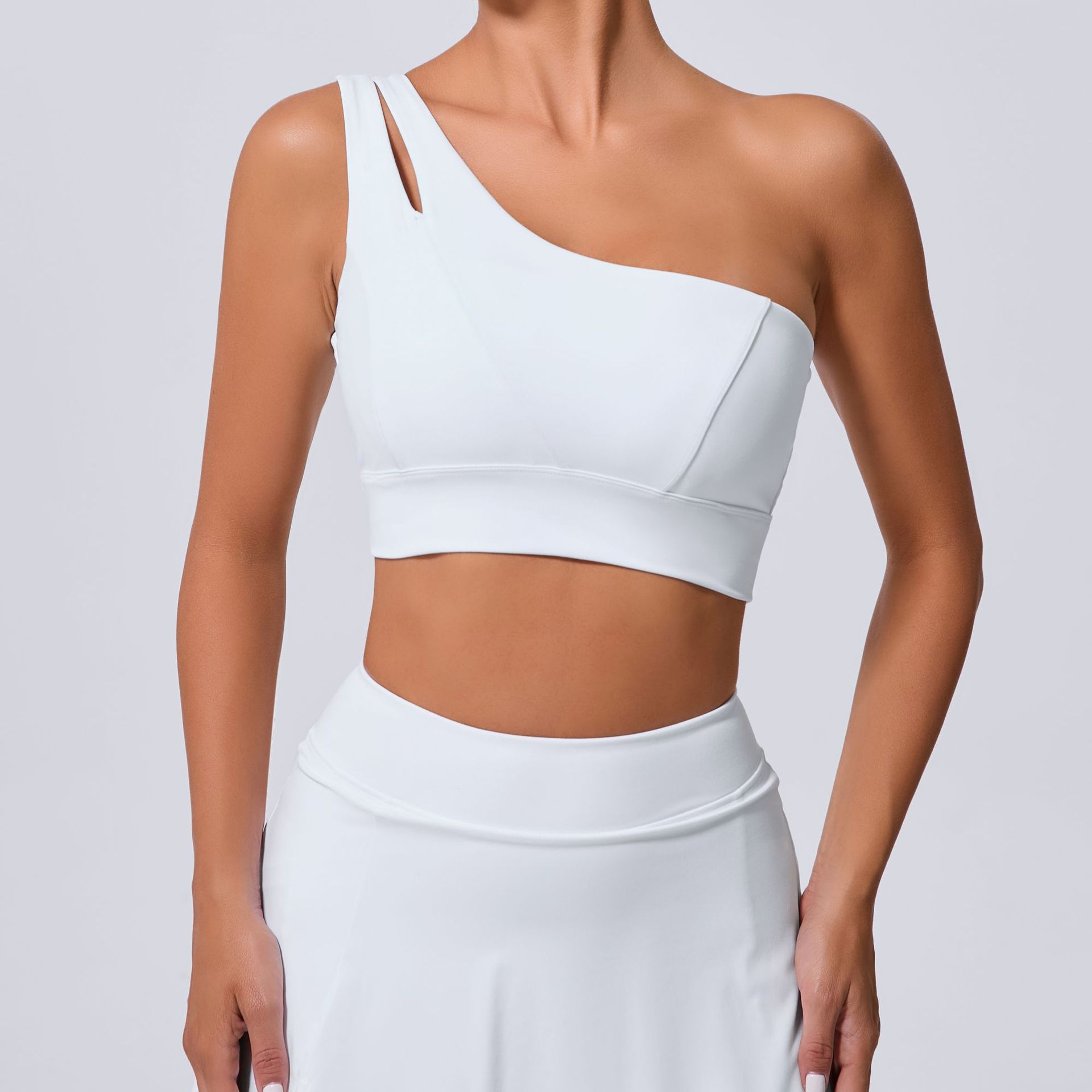 Pilates Yoga And Gym - Soutien-gorge de sport push-up pour femme,