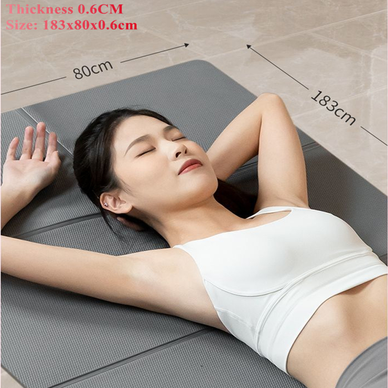 Pilates Yoga For Beginners - 183x80 cm 6mm épaissir tapis antidérapant