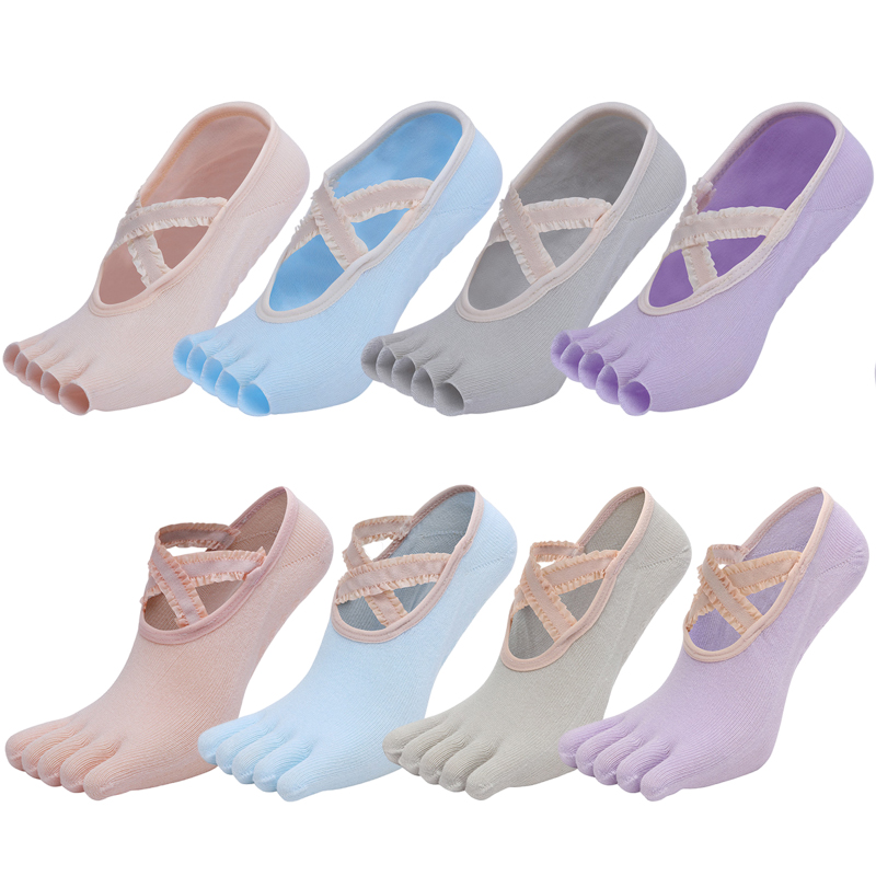 Pilates Yoga And Gym - Chaussettes de Yoga à cinq doigts