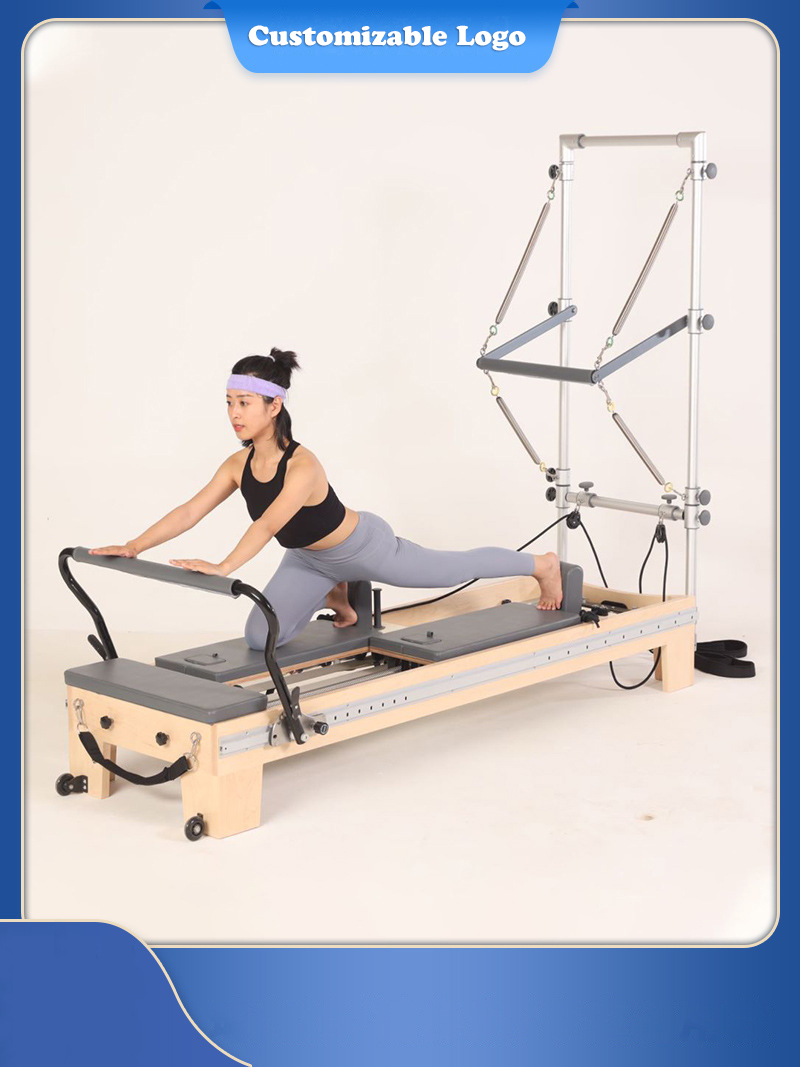Pilates Yoga Exercises - Lit coulissant bidirectionnel Pilates, entraînement de
