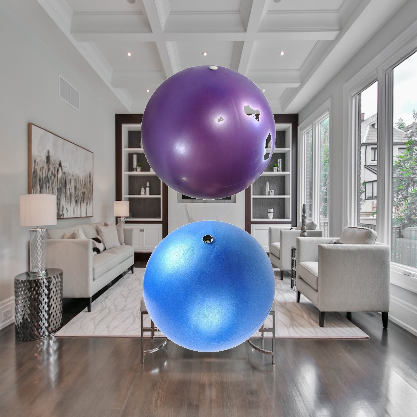 Ballon de yoga fitness 25 cm,  - Pilates Yoga Or Gym avis et prix