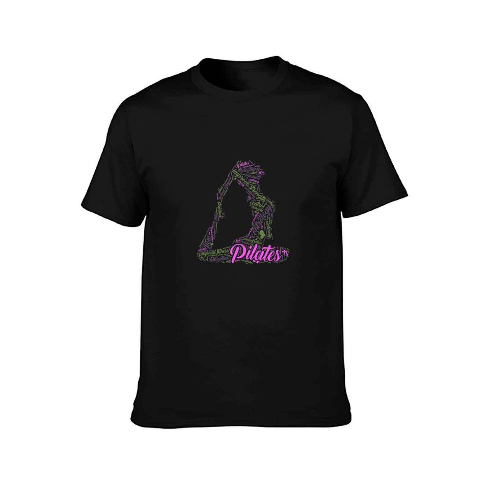 T-shirt classique basique déco - Pilates Yoga Class avis et prix