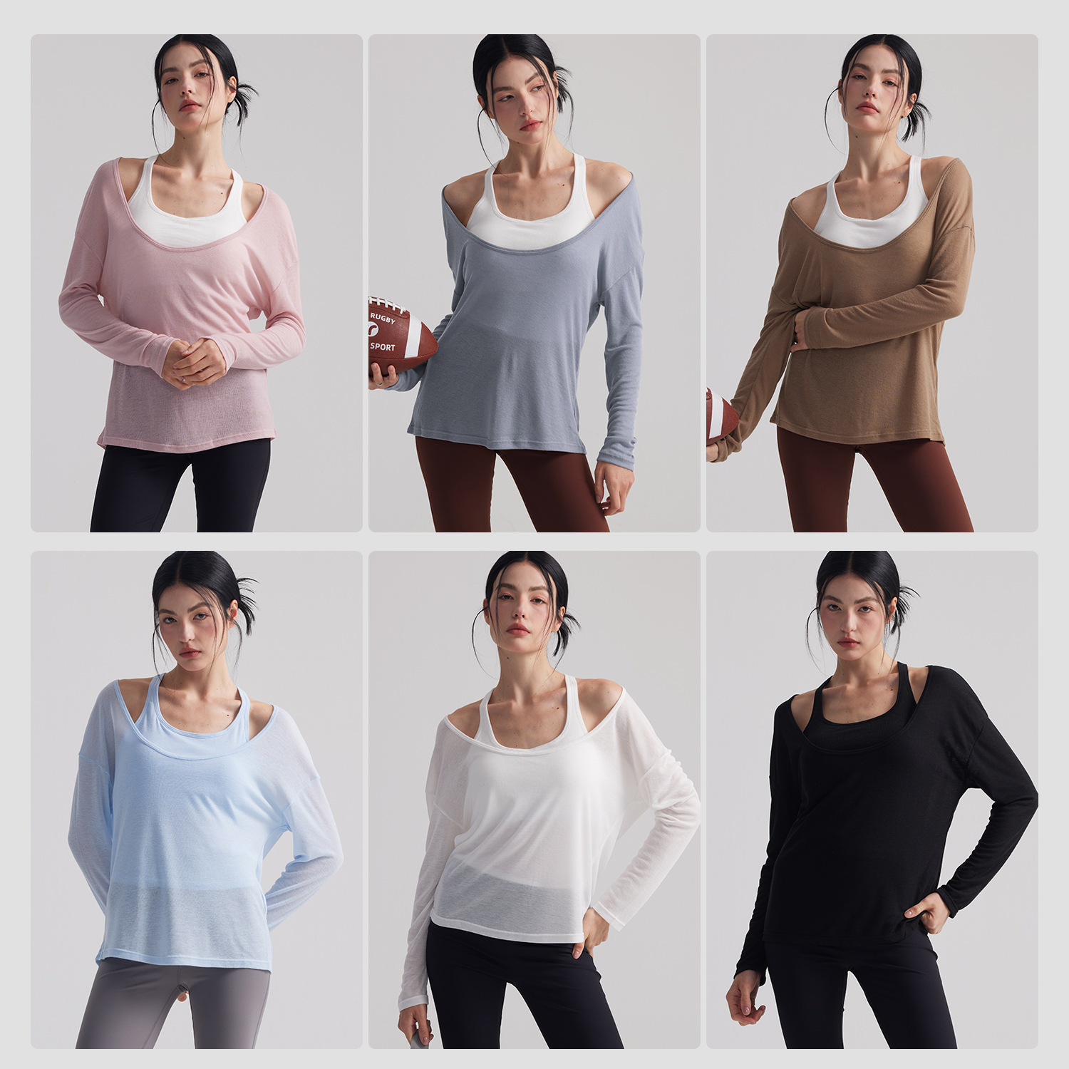 Tunique de sport ample semi-tr - Pilates Yoga And Gym avis et prix