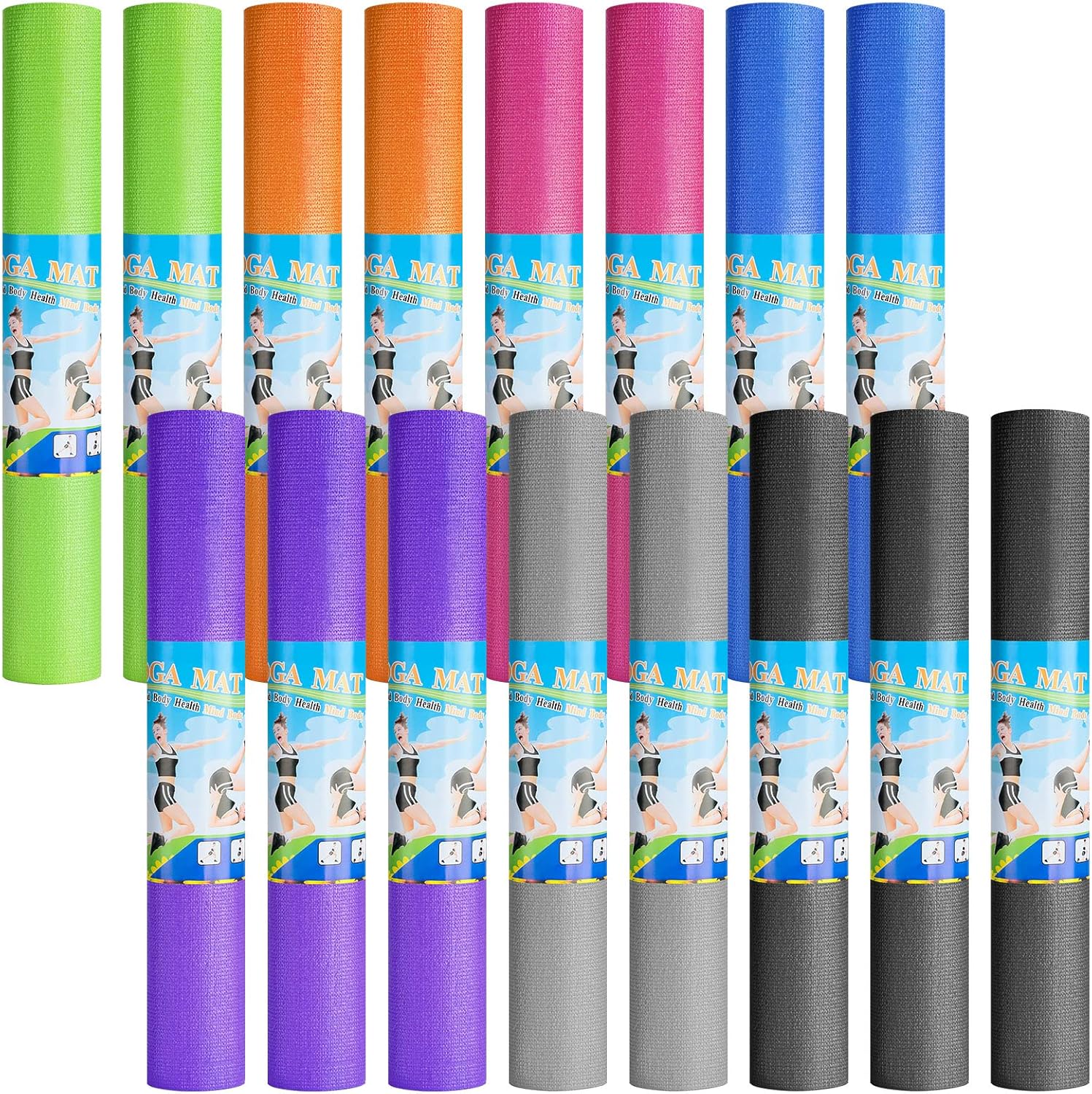Tapis de yoga fins de 3 mm, ta - Pilates Yoga Class avis et prix