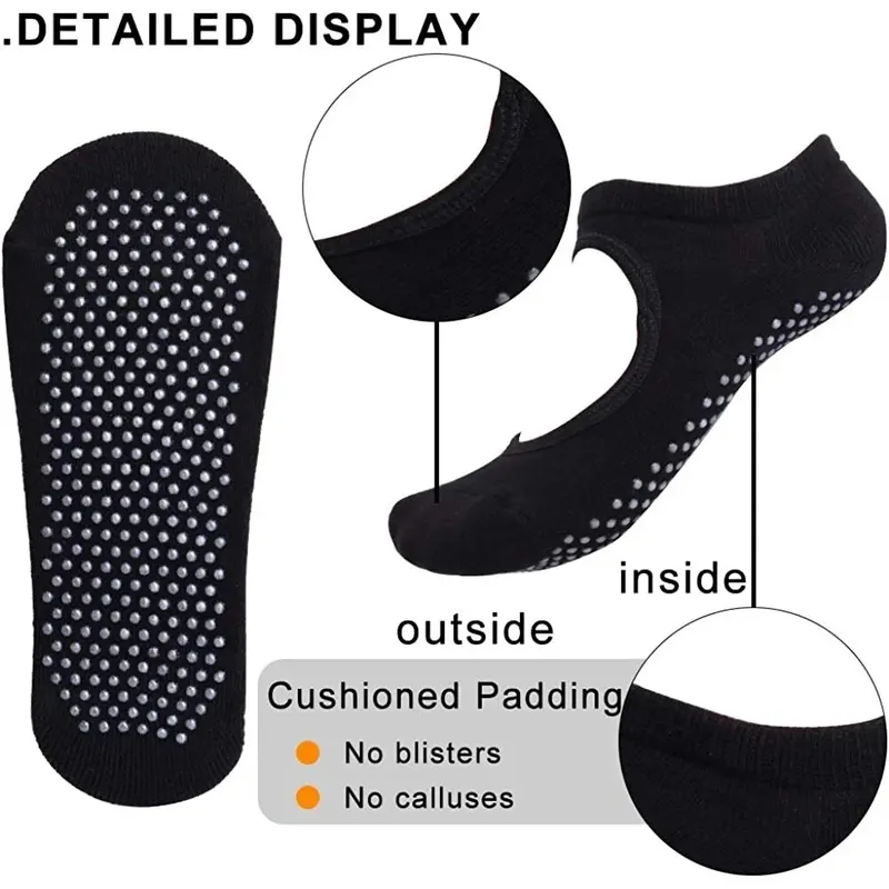 Chaussettes de yoga antidérapa - Pilates Yoga And Gym avis et prix