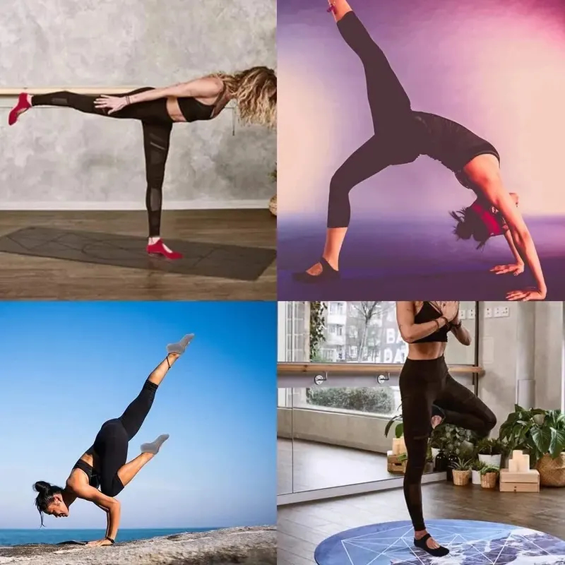 Chaussettes de yoga antidérapa - Pilates Yoga And Gym avis et prix