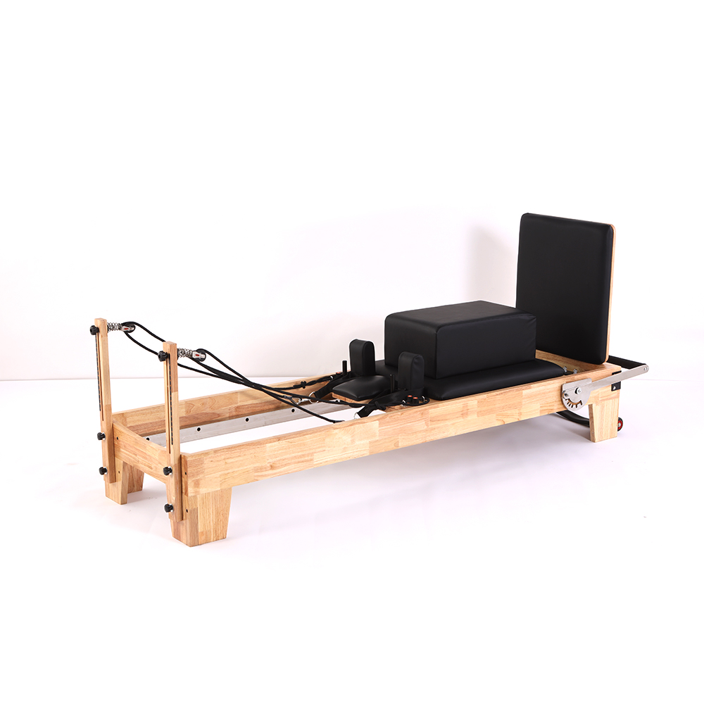 Reformer Pilates en bois de ch - Pilates Yoga Certification avis et prix