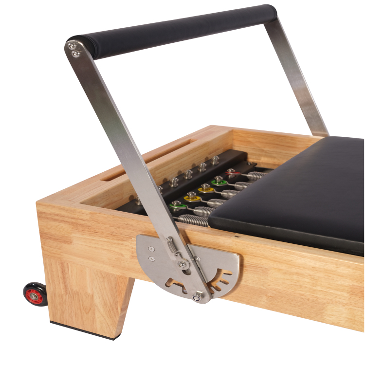 Reformer Pilates en bois de ch - Pilates Yoga Certification avis et prix