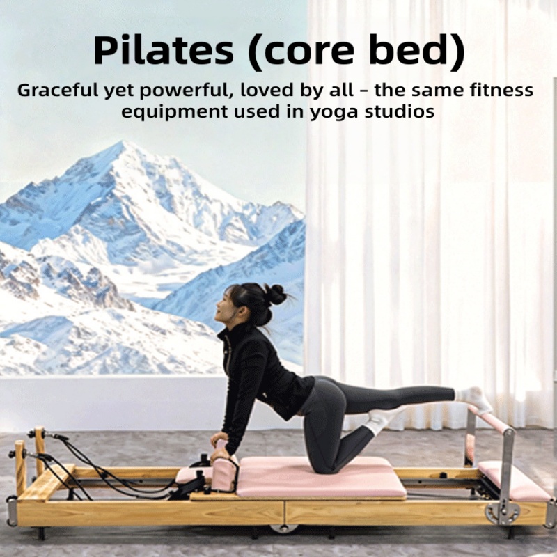 Lit de Pilates pliable en bois - Pilates Yoga Exercises avis et prix